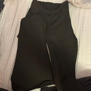 Flare leg full length leggings